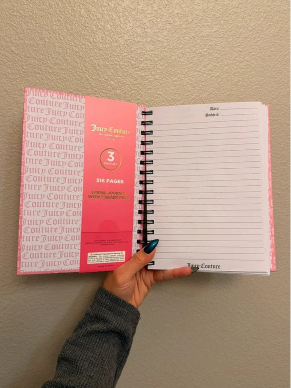 Juicy Couture Notebook